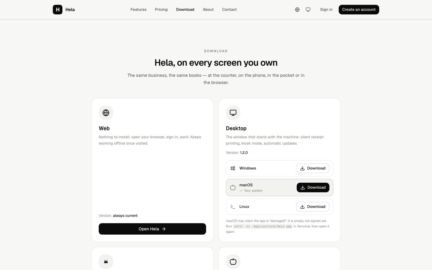 Hela - Control of your business, one company at a time. — 5