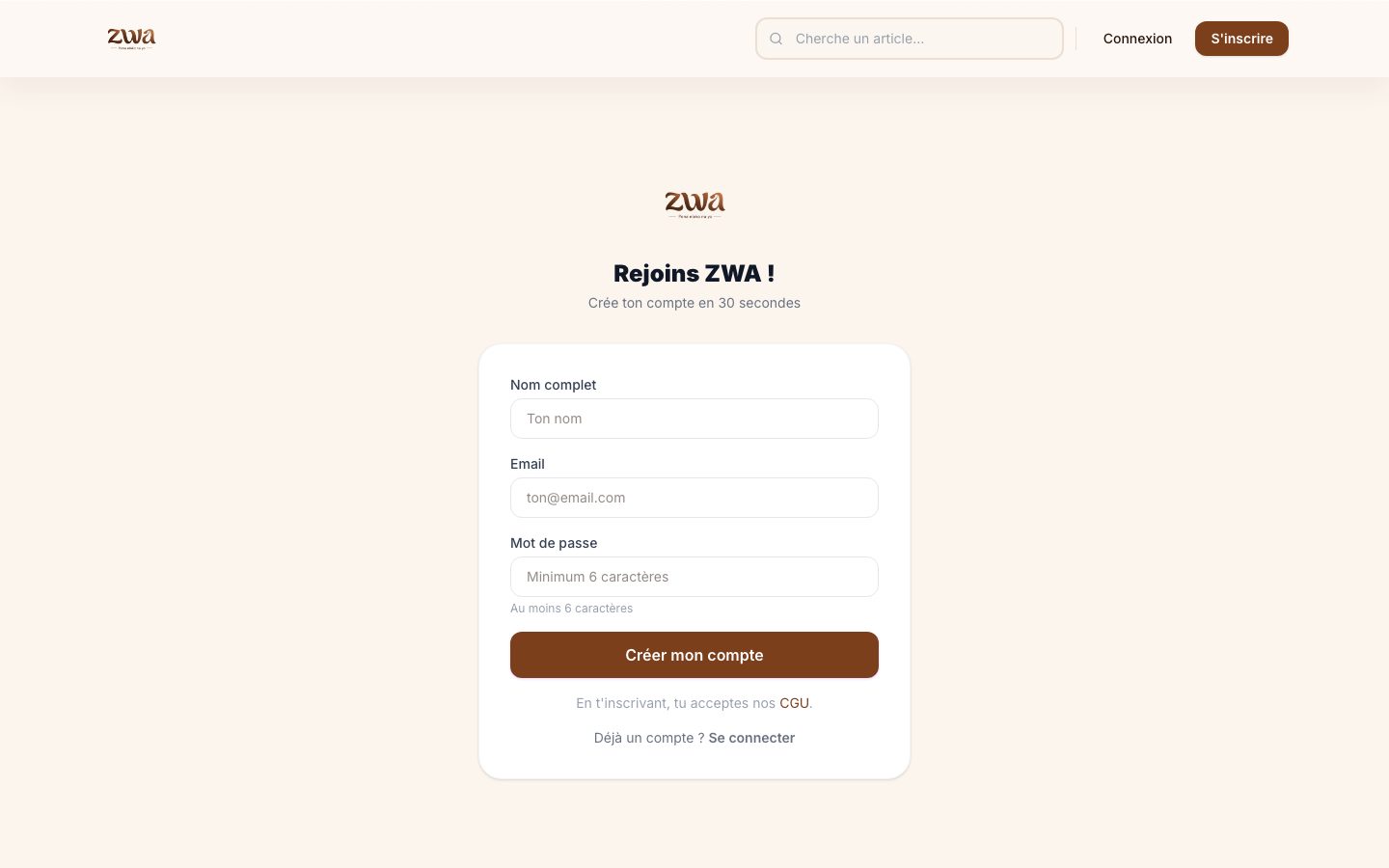 Zwa Platform — 3